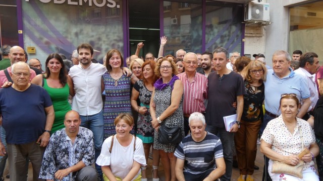 Podemos coge aire en la Región