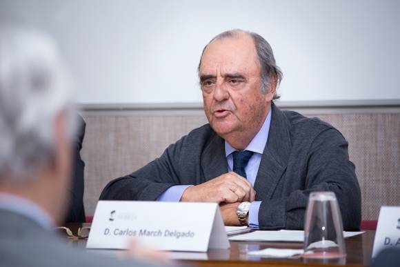 Carlos March Delgado, presidente - 