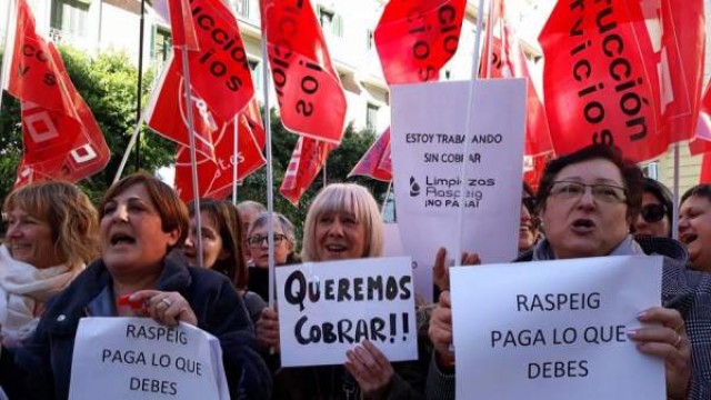 Limpiezas Raspeig vuelve a las andadas y no paga a las limpiadoras de varios institutos de Castellón