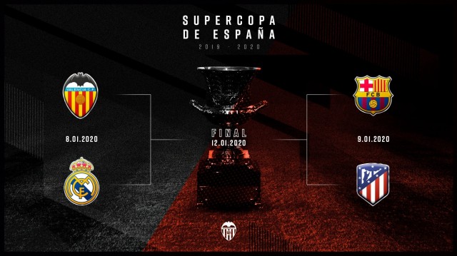 El Real Madrid, rival del Valencia en semifinales de la Supercopa 