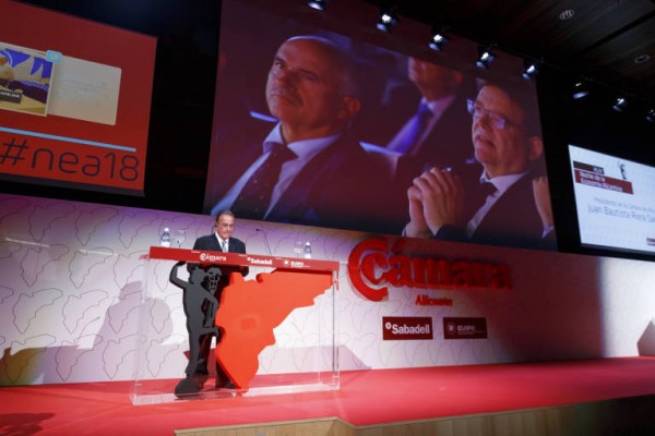 Premios Cámara 2018: Musgrave, Nuovvo, Rotatex, Prim Torrecillas, Cubierta Solar y las Salinas