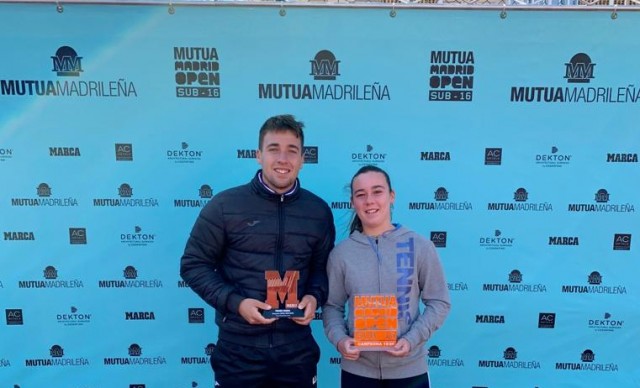 La vila-realense Lidón Amurrio se proclama campeona del Mutua Madrid Open sub16