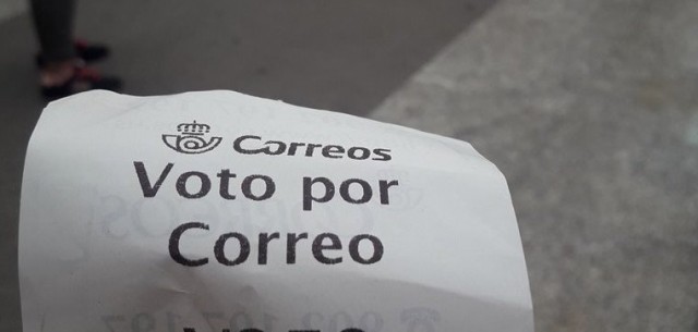 El voto por correo se reduce en la Comunitat un 55% respecto a las elecciones de abril
