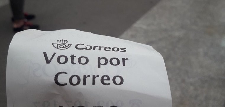 El voto por correo se reduce en la Comunitat un 55% respecto a las elecciones de abril