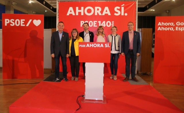 El PSOE pide el voto para formar un gobierno estable en el final de campaña celebrado en Onda