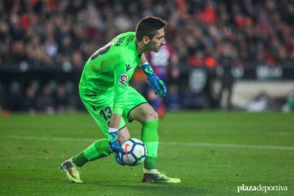 Oier afronta la última fase de recuperación de su lesión en el pie
