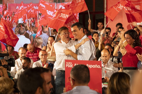 Puig insiste en un Botànic para España mientras Sánchez huye en dirección contraria