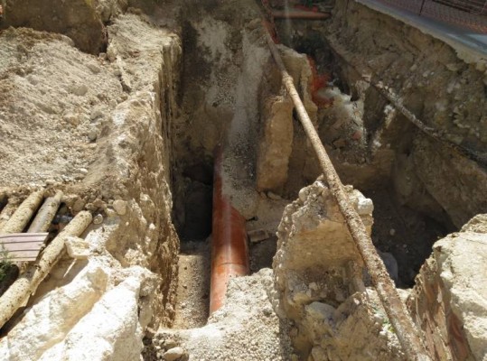 Cs Elche: Aún no se puede vincular el hallazgo del refugio al proyecto del Mercado Central