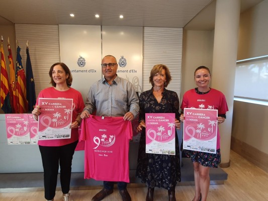 Más de 9.000 personas disputarán en Elche la carrera contra el cáncer de mama
