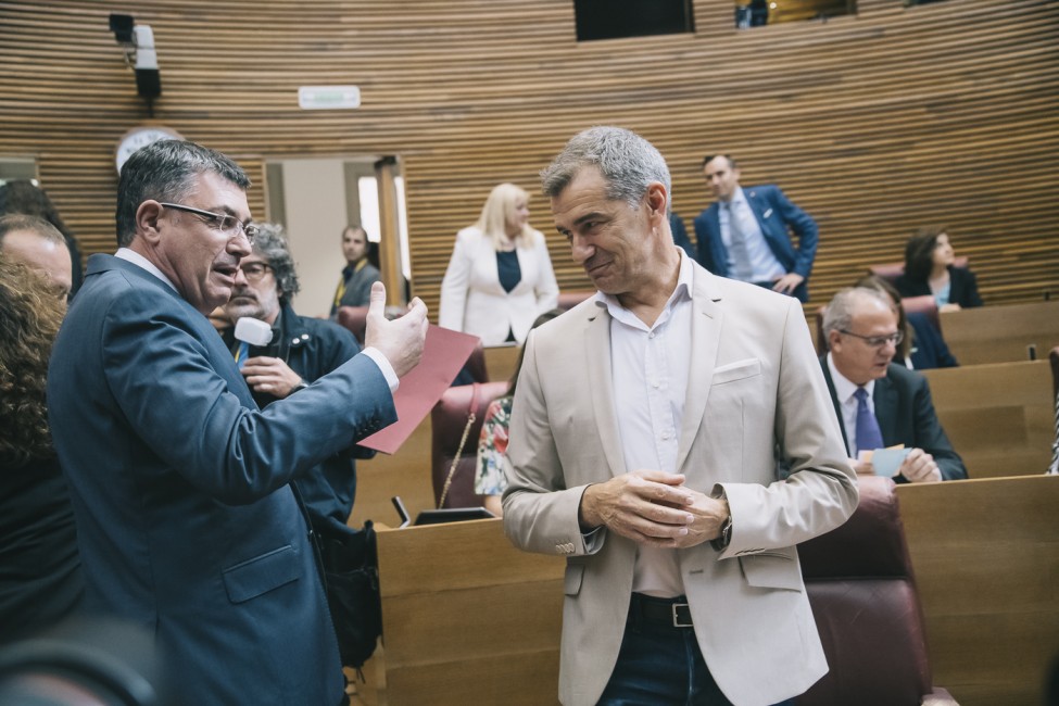 Enric Morera y Toni Cantó. Foto: KIKE TABERNER - 