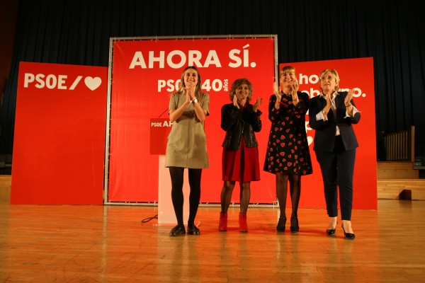 La ministra Carcedo pide desde la Vall d'Uixó el voto al PSOE para desbloquear la situación política