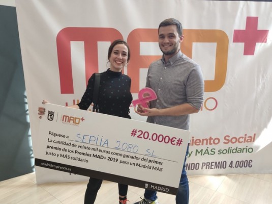 Sepiia, ganadora del premio MAD+2019