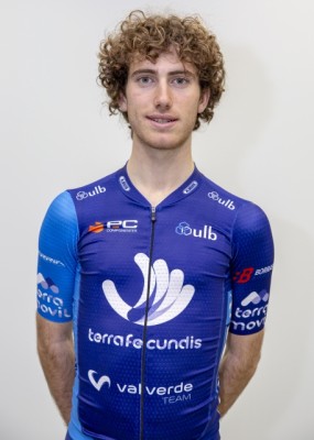 Alberto Pérez, ciclista sub-23 del Valverde Team, en el plan estratégico de la Federación Española