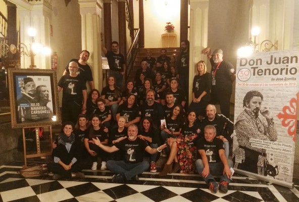 Cerca de 4.000 espectadores celebrarán en el Teatro Romea el 30 aniversario del 'Don Juan Tenorio'