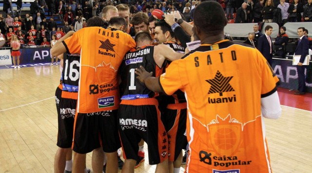 El Valencia Basket, a seguir su racha ante el Murcia de Lishchuk 