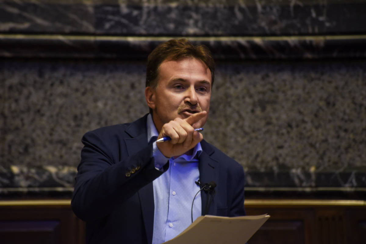 El presidente de la EMT, Giuseppe Grezzi. Foto: EDUARDO MANZANA - 