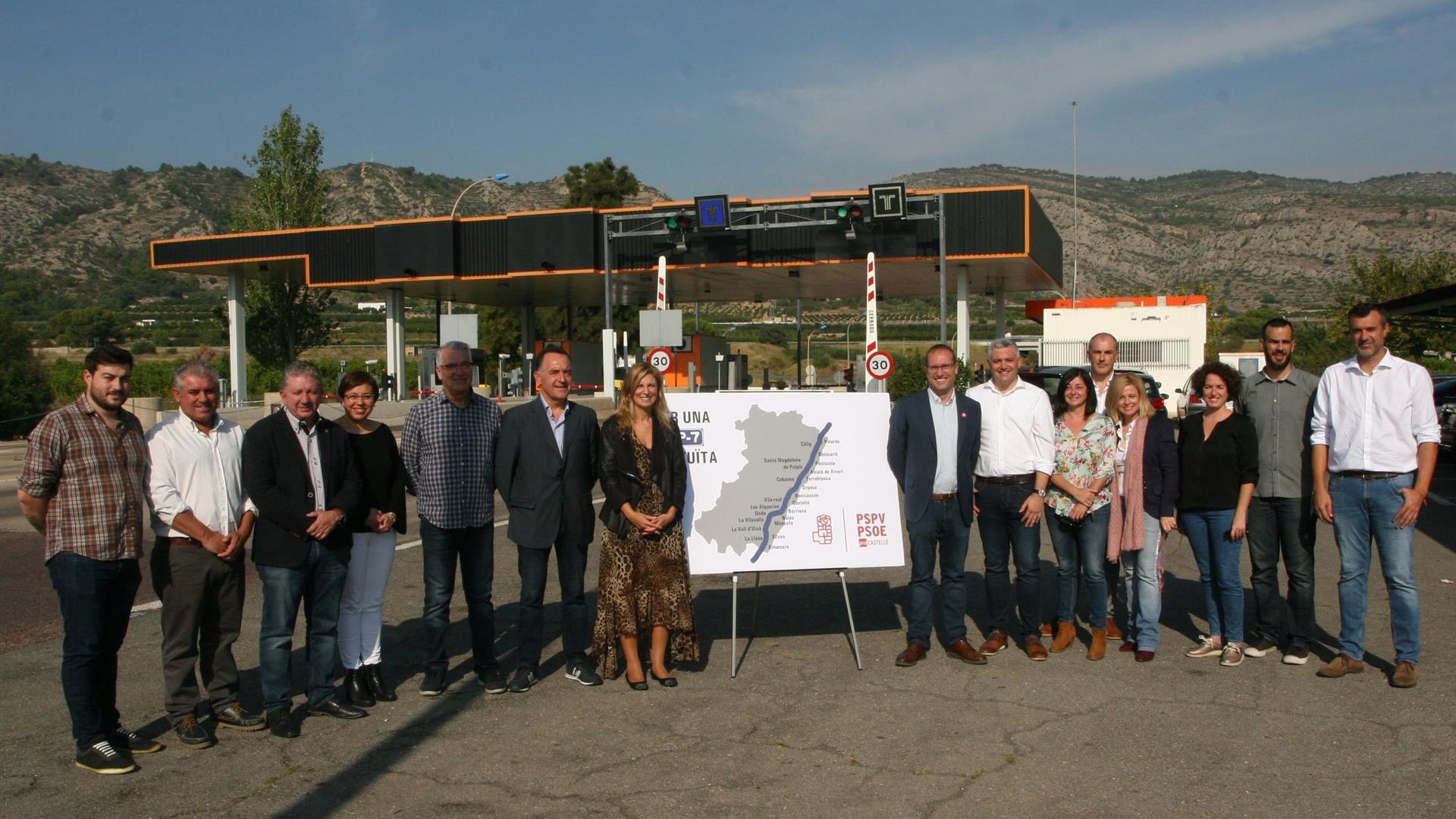 El PSPV destaca la importancia de la liberalización de la AP-7 a partir del 1 de enero