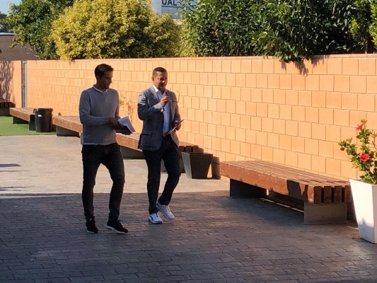 Anil se reúne con la dirección deportiva