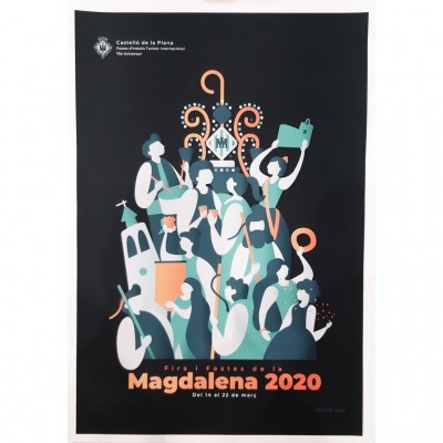 Endika Gómez de Balugera, autor de la imagen de la Magdalena 2020