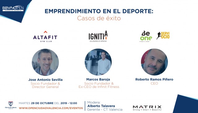 La jornada ‘Emprendimiento en el deporte: casos de éxito’ despierta la atención de más de 70 asistentes