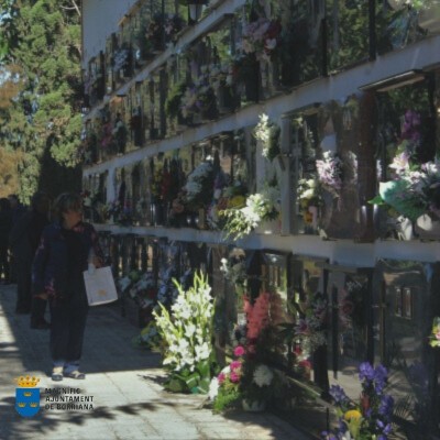 El cementerio de Burriana activa un localizador a través de móvil que facilita las visitas de familiares