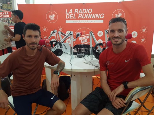 Chiqui Pérez y Toni Abadía, un binomio de élite en el Medio Maratón Valencia
