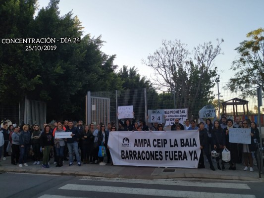 El colegio de Las Bayas de Elche tendrá un margen de hasta dos años para su ampliación