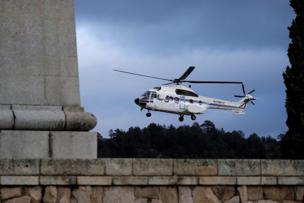 Francisco Franco, exhumado del Valle de los Caídos después de 44 años
