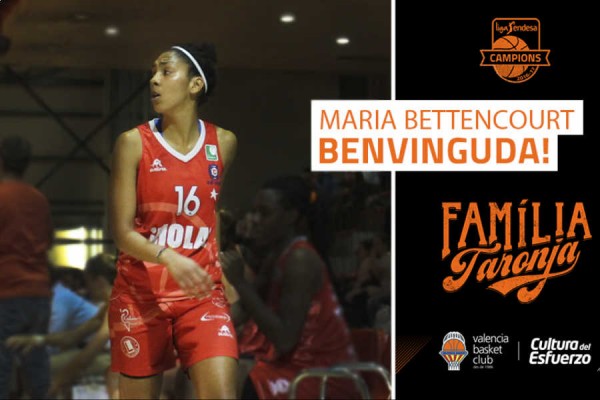 Valencia Basket incorpora a la base-escolta internacional portuguesa Maria Bettencourt