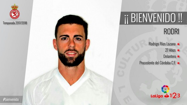 Cultural Leonesa incorpora al delantero Rodri Ríos, procedente del Córdoba