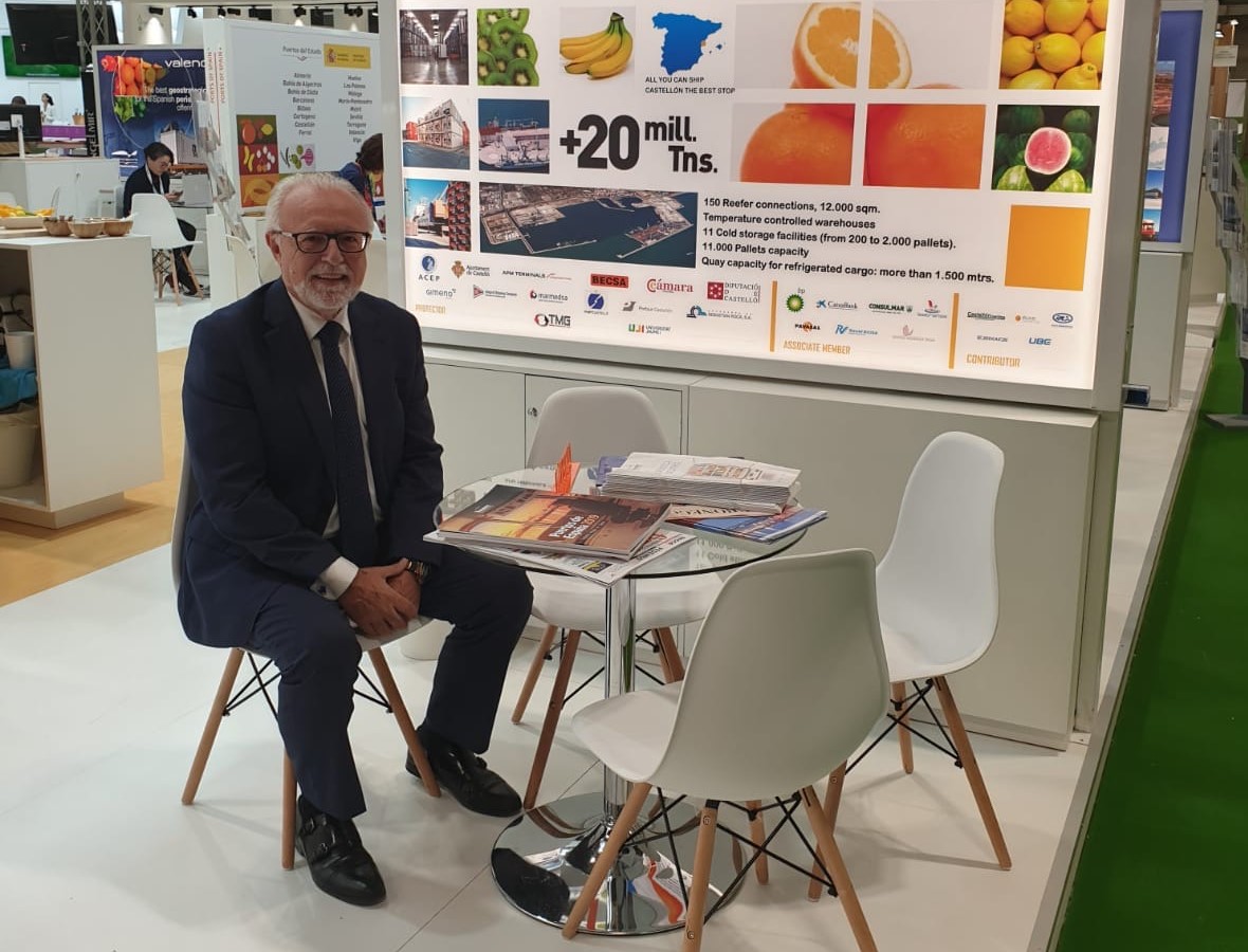 PortCastelló 'vende' las bondades de su terminal frigorífica en Fruit Attraction