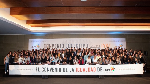 Las jugadoras de la Primera Iberdrola anuncian que van a la huelga por el bloqueo en la firma del Convenio