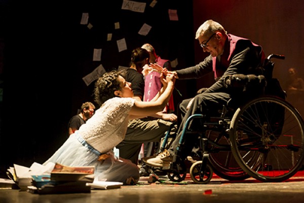 Un 'Hamlet 2.0' sube a escena a artistas con diversidad funcional para demostrar su espíritu de superación