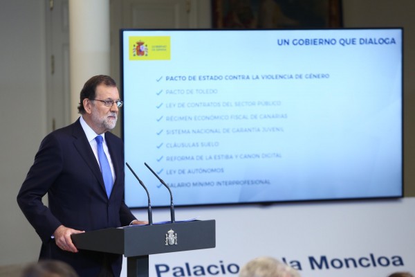 Rajoy no descarta que el PIB crezca más de un 3% y se llegue a 20 millones de ocupados antes de 2020