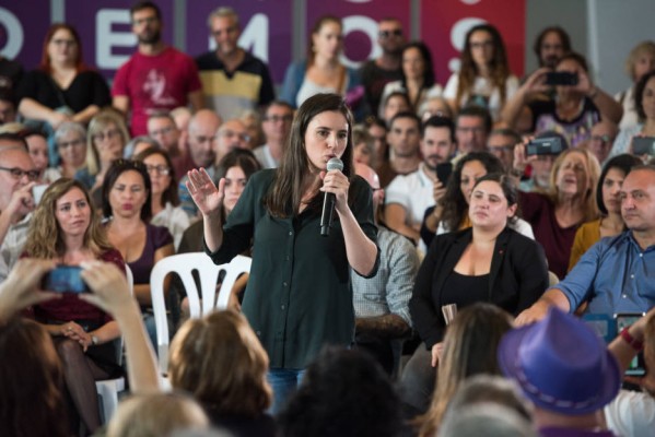 Irene Montero acusa a Sánchez de 