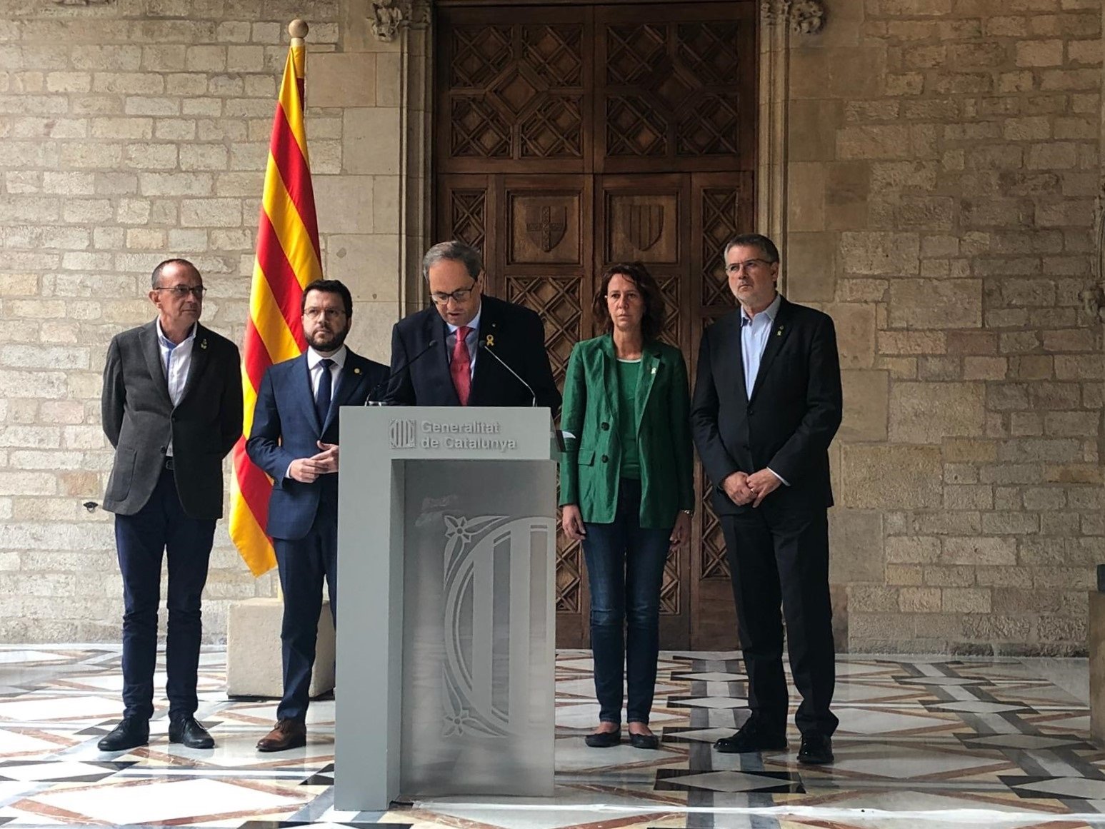 Torra urge a Sánchez a 
