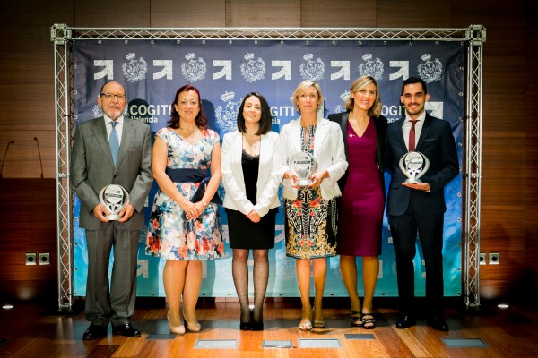 Mónica Alegre, Ricardo Pérez y Julio Moisés López, premios Nikola Tesla 2019 del COGITI Valencia

