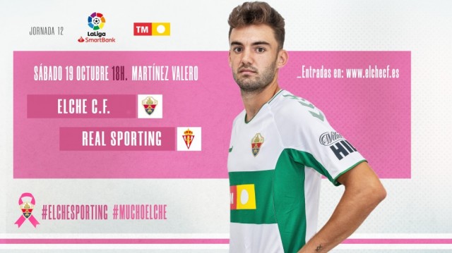 El Elche tratará de acercarse a la cabeza ante un Sporting herido
