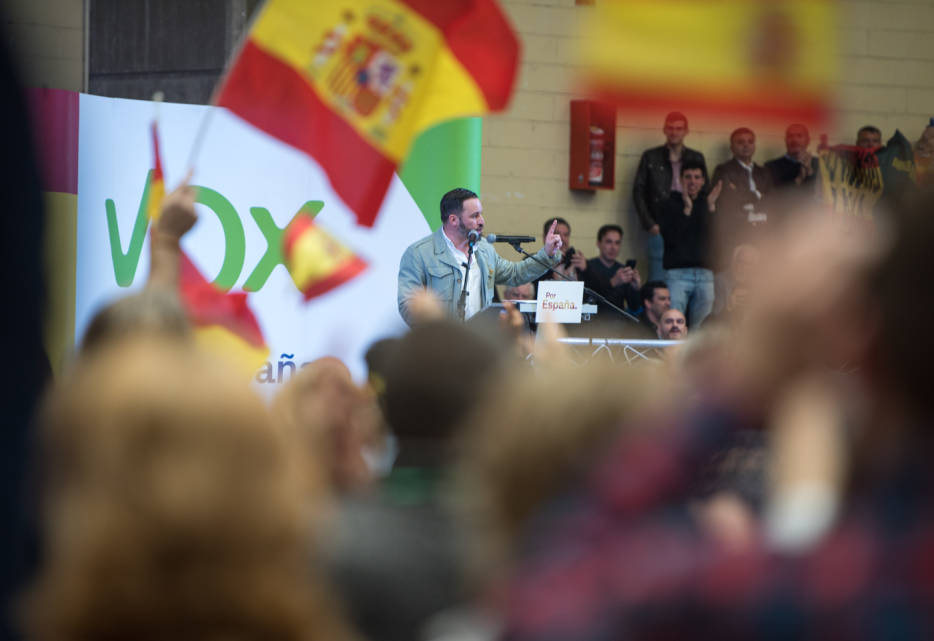 Santiago Abascal repetirá en el Pitiu Rochel de Alicante... y volverá a coincidir con Pablo Casado