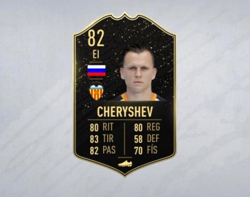 Cheryshev, primer jugador 'en forma' del Valencia CF en FIFA 20