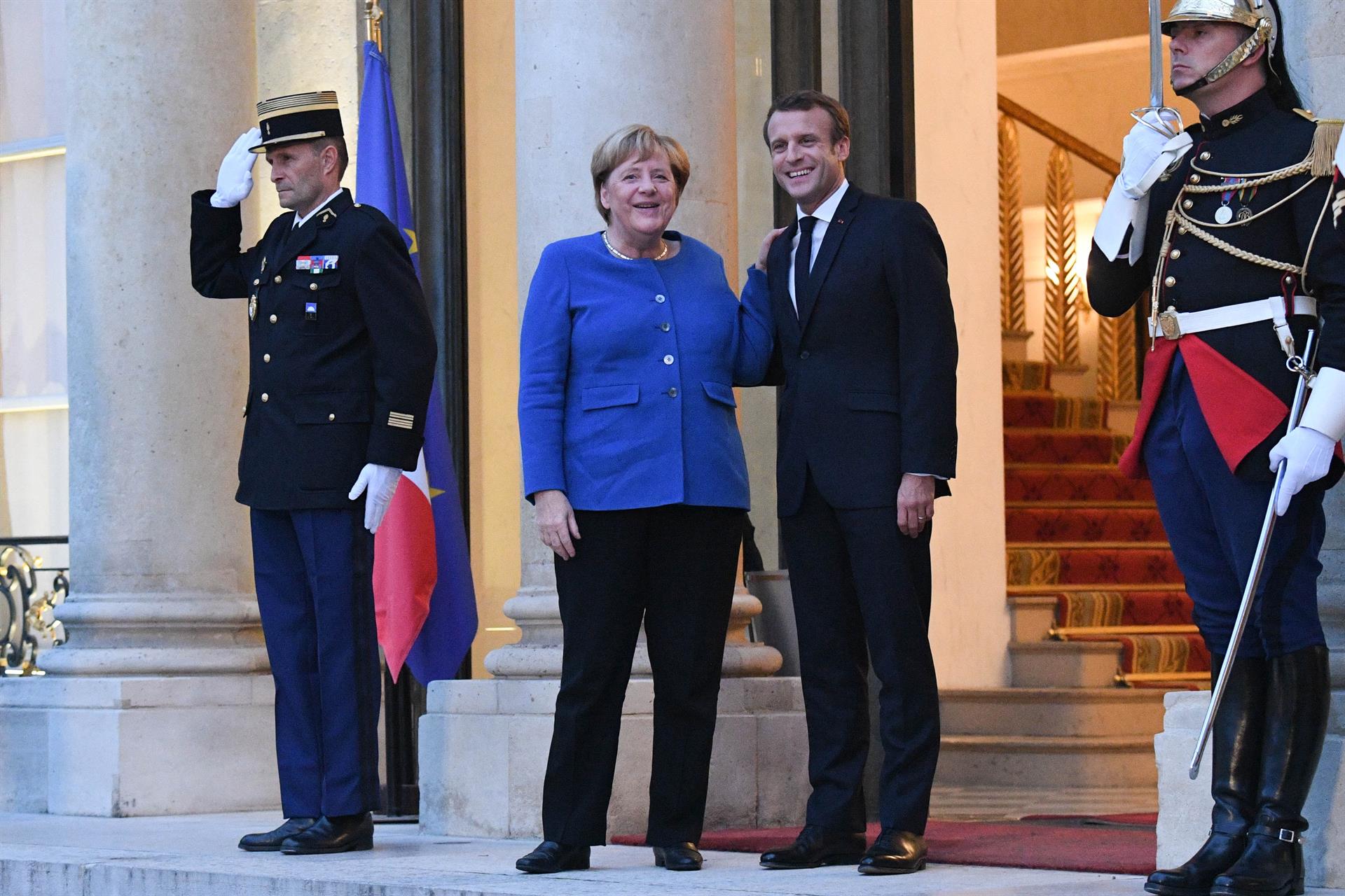 Merkel y Macron, confiados en que es cuestión de 