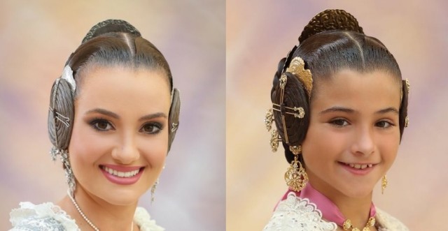 Consuelo Llobell y Carla García, falleras mayores de València 2020