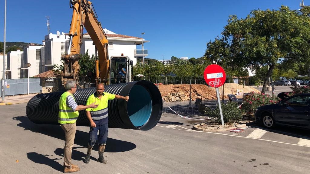 Alcalà-Alcossebre amplía el sistema de recogida de pluviales con un coste de 12.0000 euros