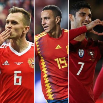 Las 'estrellas' sonríen con la selección 