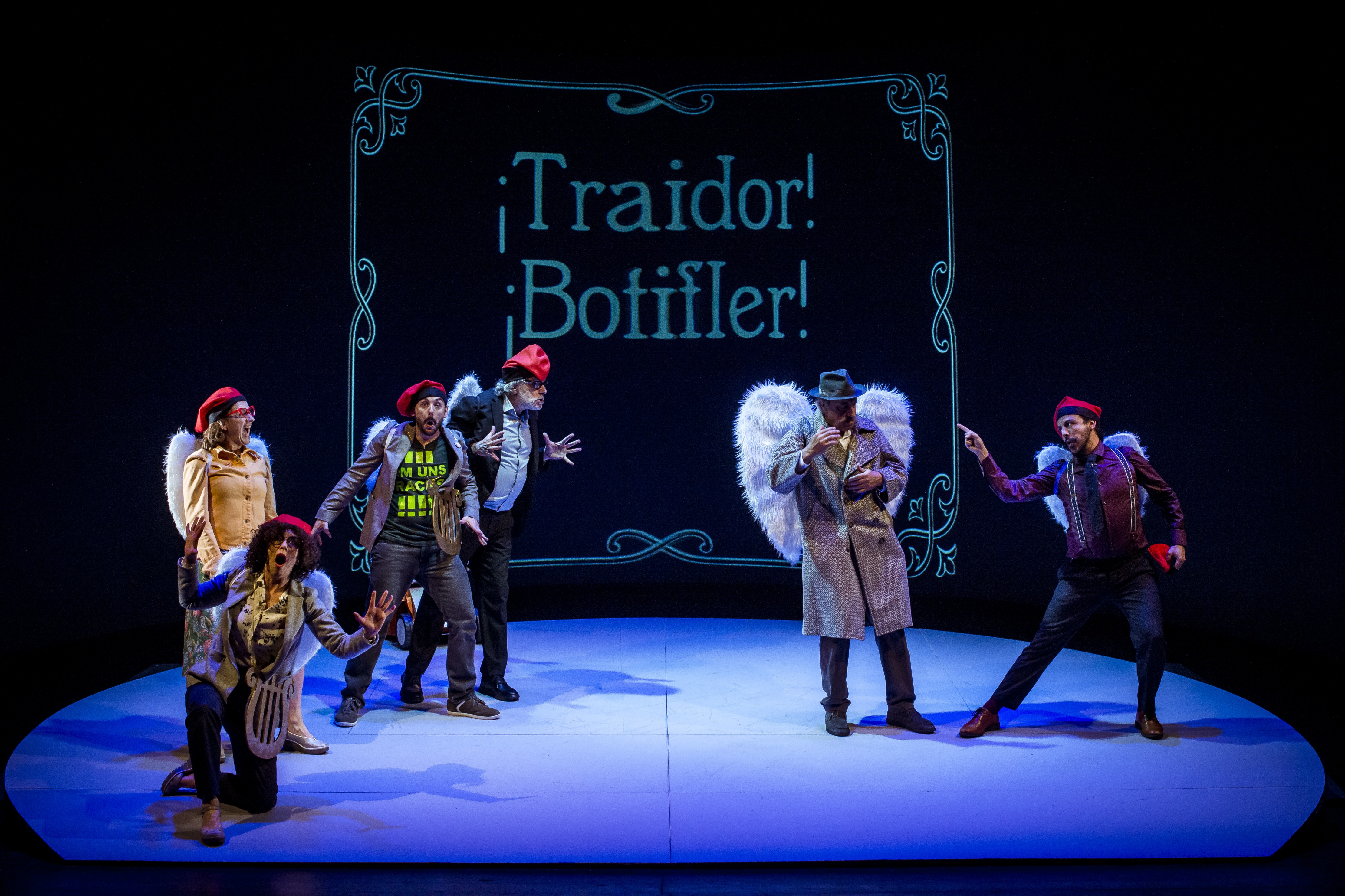 Els Joglars toman partido en La Rambleta