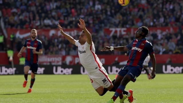 El Levante ya piensa en el Pizjuán, donde perdió 5-0 el curso pasado