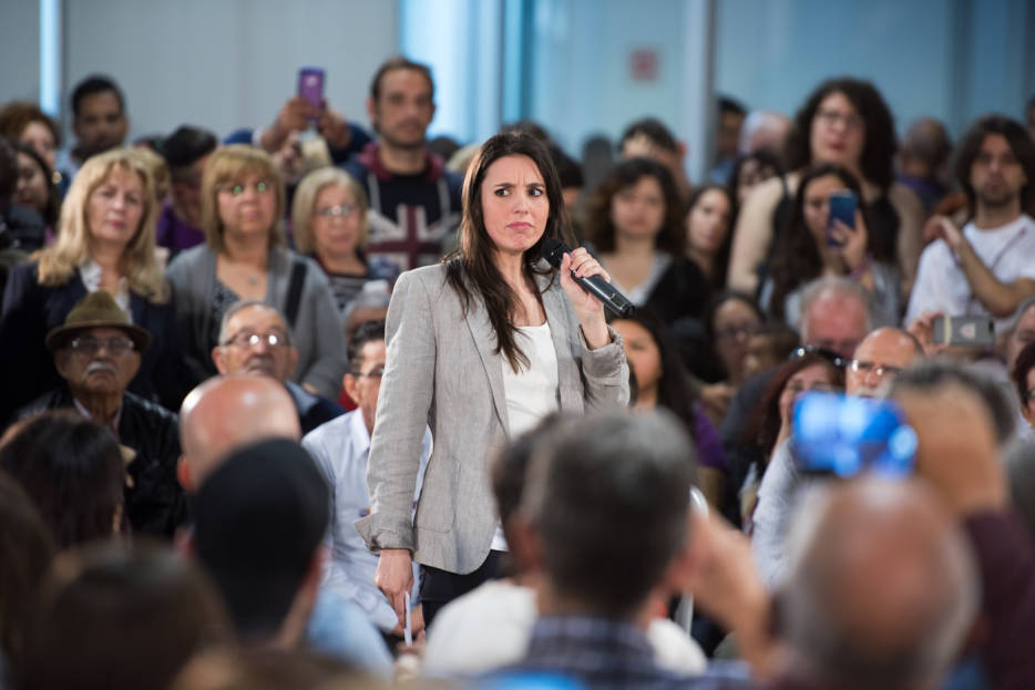 Unidas Podemos se mete en campaña con Montero, Echenique y Uralde... a la espera de Iglesias