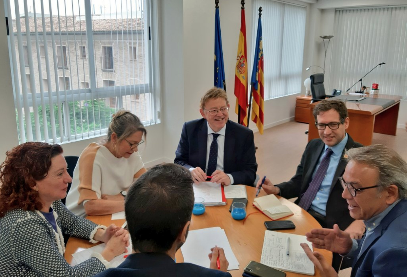 La Comunitat tendrá una oficina permanente del Grupo Socialdemócrata Europeo