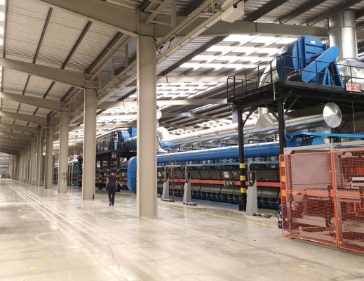 La nueva línea de producción de Grespania lleva a la firma hasta los 12 millones de m2 anuales