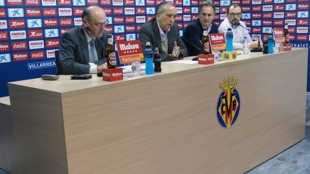 El Villarreal presenta un presupuesto de 80 millones para la temporada 2015-2016